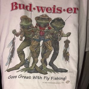 SOLD 1996 RARE Vintage Budweiser T-shirt